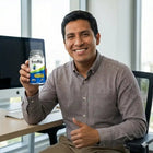 Testimonio de Carlos R. sobre el alivio del cansancio visual usando el suplemento natural VISTAMAX en Lima, Perú.